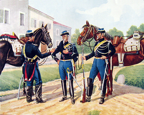 Gendarmes prévôtaux - 1870