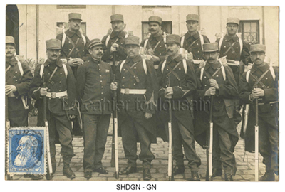 Gendarmes prévôtaux - 1914